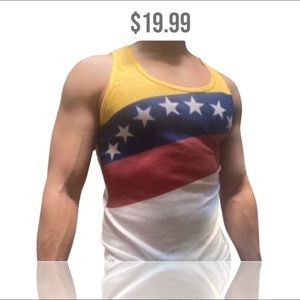 Venezuelan tank top 100% Cotton.